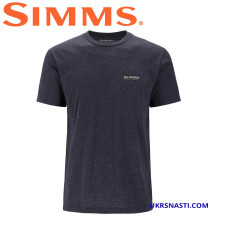 Футболка Simms Classic Tackle T-Shirt Navy Heather